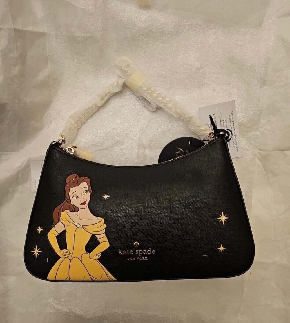 Kate Spade x Disney Belle Collaboration Crossbody Bag NWT